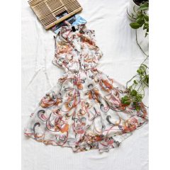 H&M mintás miniruha
