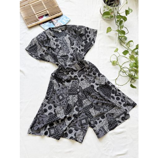 Vintage geometrikus romper