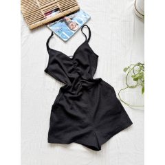 Pimkie fekete basic romper