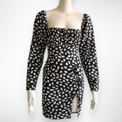 Prettylittlething folt mintás miniruha